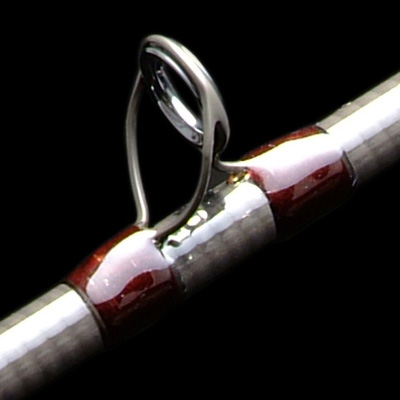 Stainless steel frame guides with SiC rings